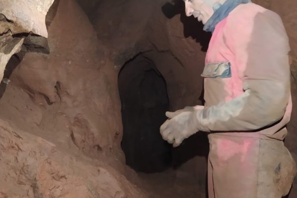 Figura 24 - Um dos poucos locais onde se consegue estar de pé