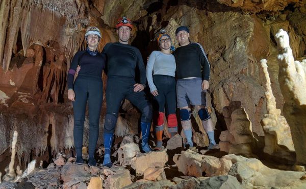 Figura 6 - Zona das Salas Suspensas (zona nova) (Foto: Vitor Toucinho - GEM)